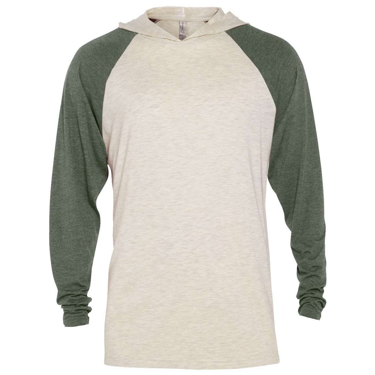 Platinum Adult Tri-blend Raglan Hoodie T-Shirt