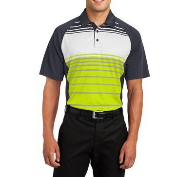 Sublimated Stripe Polo Shirt